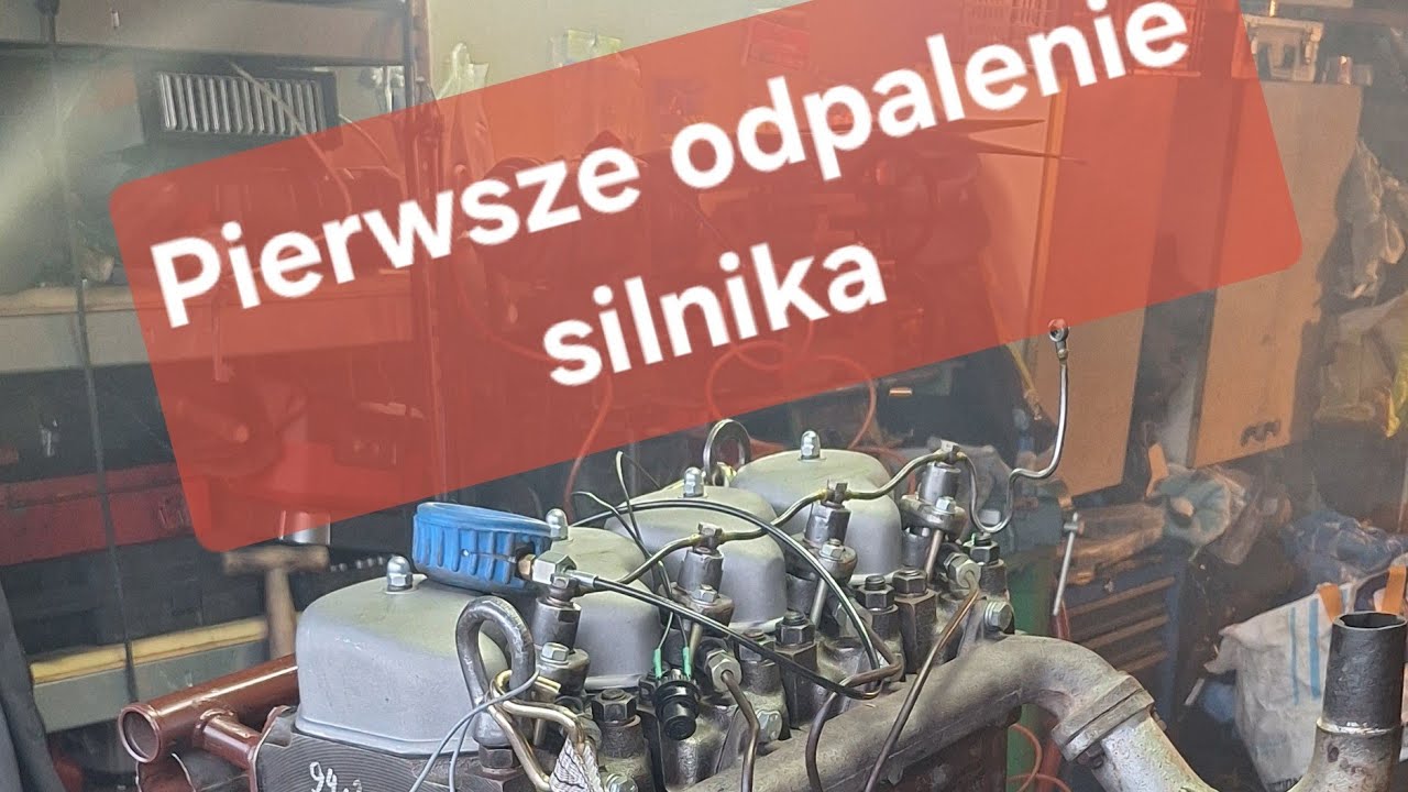 Ursus c360 4x4 turbo - Pierwsze uruchomienie po modyfikacji  silnika