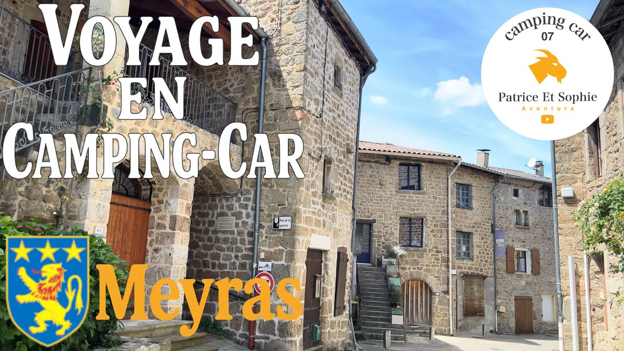 #8 🏞️ On visite Meyras : un village ardéchois plein de charme 🌿🏡✨.