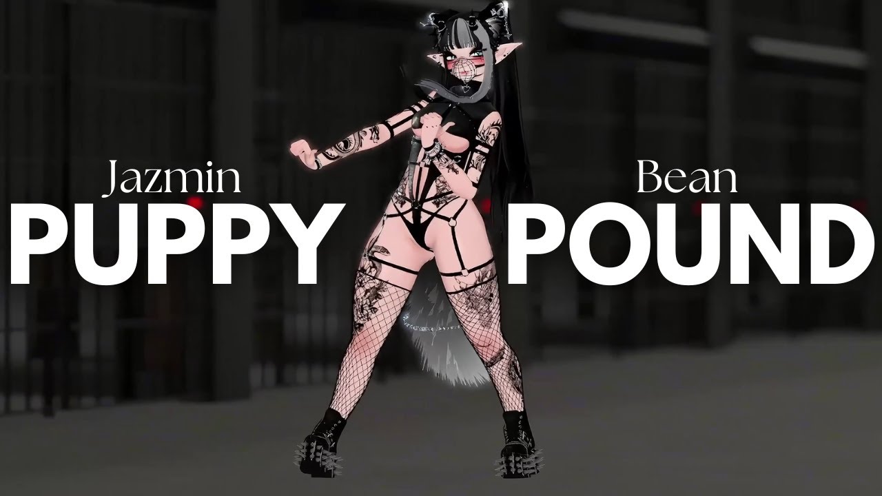 Puppy Pound - Jazmin Bean | VRChat Dancing fullbody [FR] [EN] 