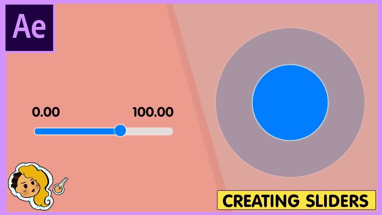 How to create basic sliders in AFTER EFFECTS