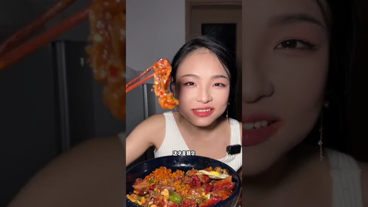 忘记让老板别切肘子了，但是确实好吃#干饭人 #夜宵