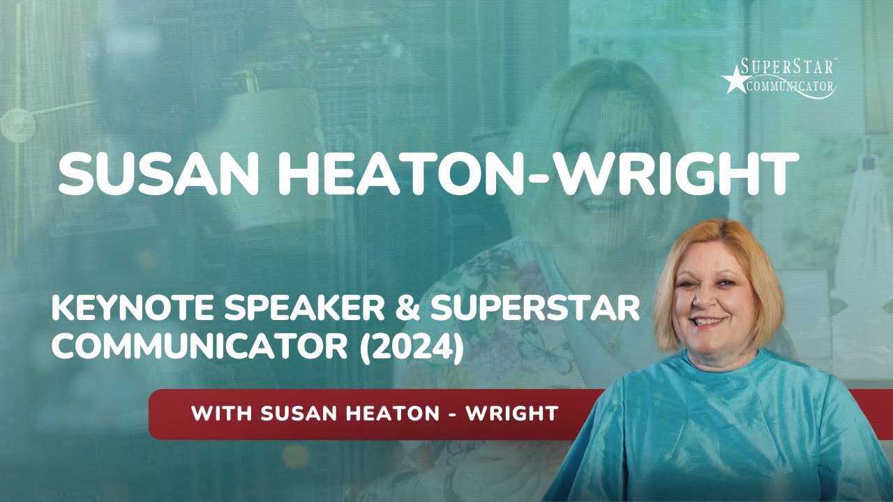 Susan Heaton Wright Keynote Speaker 2024