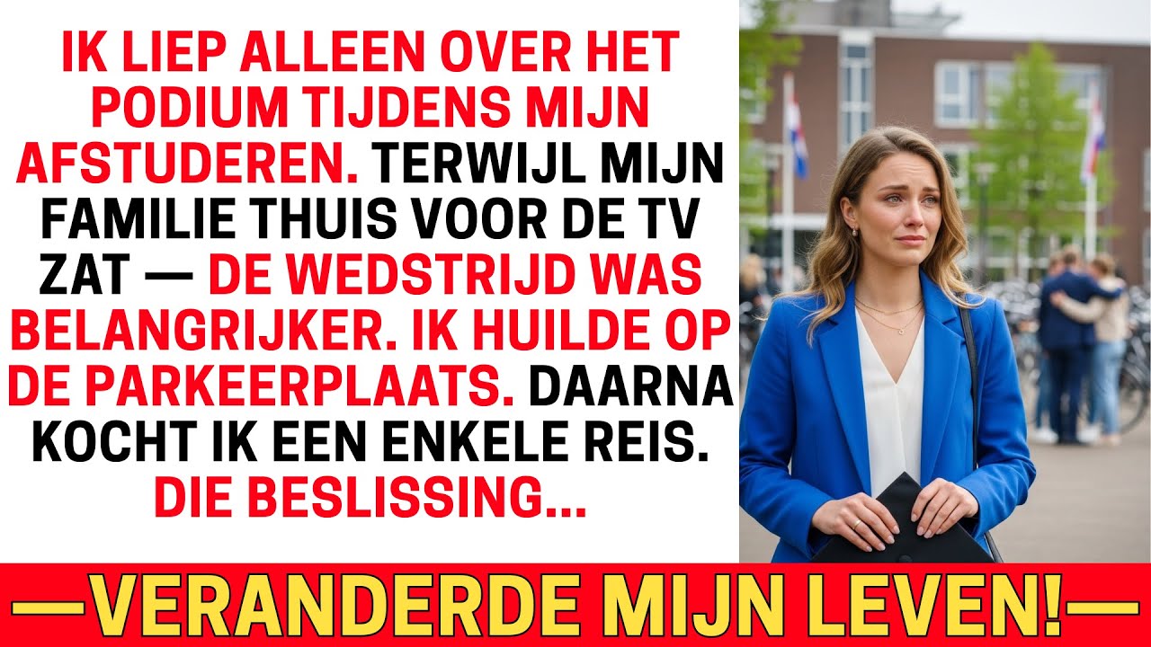 MIJN OUDERS MISSTEN MIJN AFSTUDEREN VOOR DE WEDSTRIJD — EEN ENKELE REIS VERANDERDE MIJN LEVEN