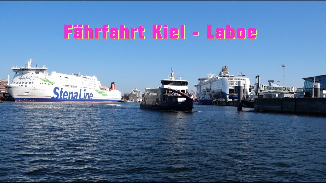 Kleinode in Schleswig-Holstein - von Kiel nach Laboe mit der Stadtfähre