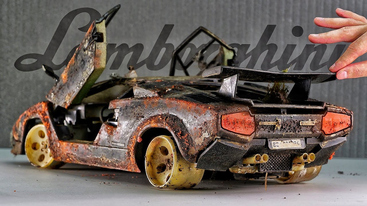 Restoration Abandoned Lamborghini Countach | Full Restoration of a RARE Lamborghini Supercar