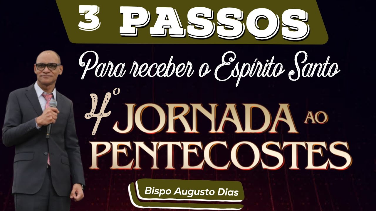 3 passos para receber o Espirito Santo