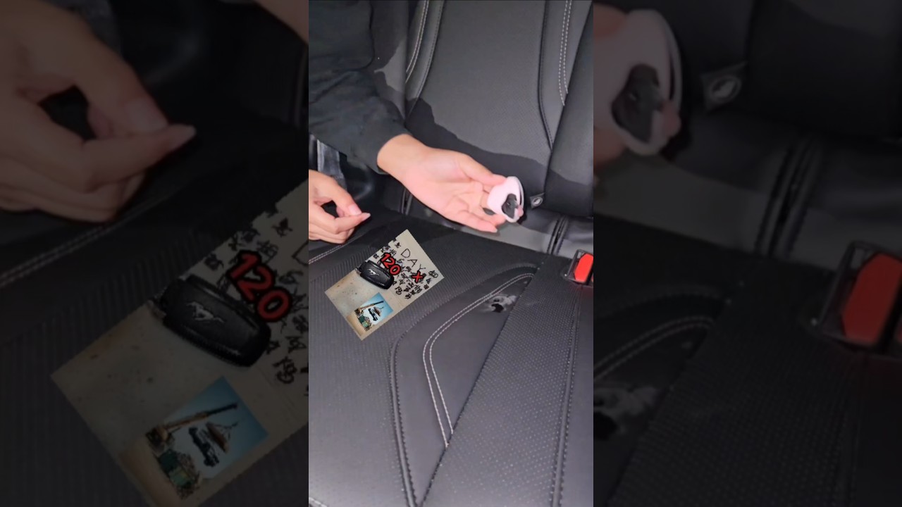 Wife vs Car Seat 😱 Can this leather kit fix the damage? 🚗✨ 