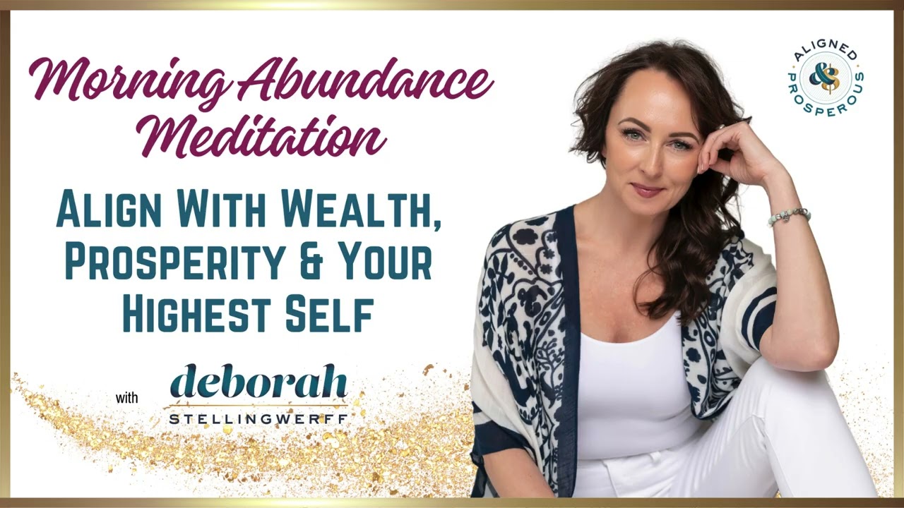 Morning Abundance Meditation | Align With Wealth, Prosperity & Your Highest Self