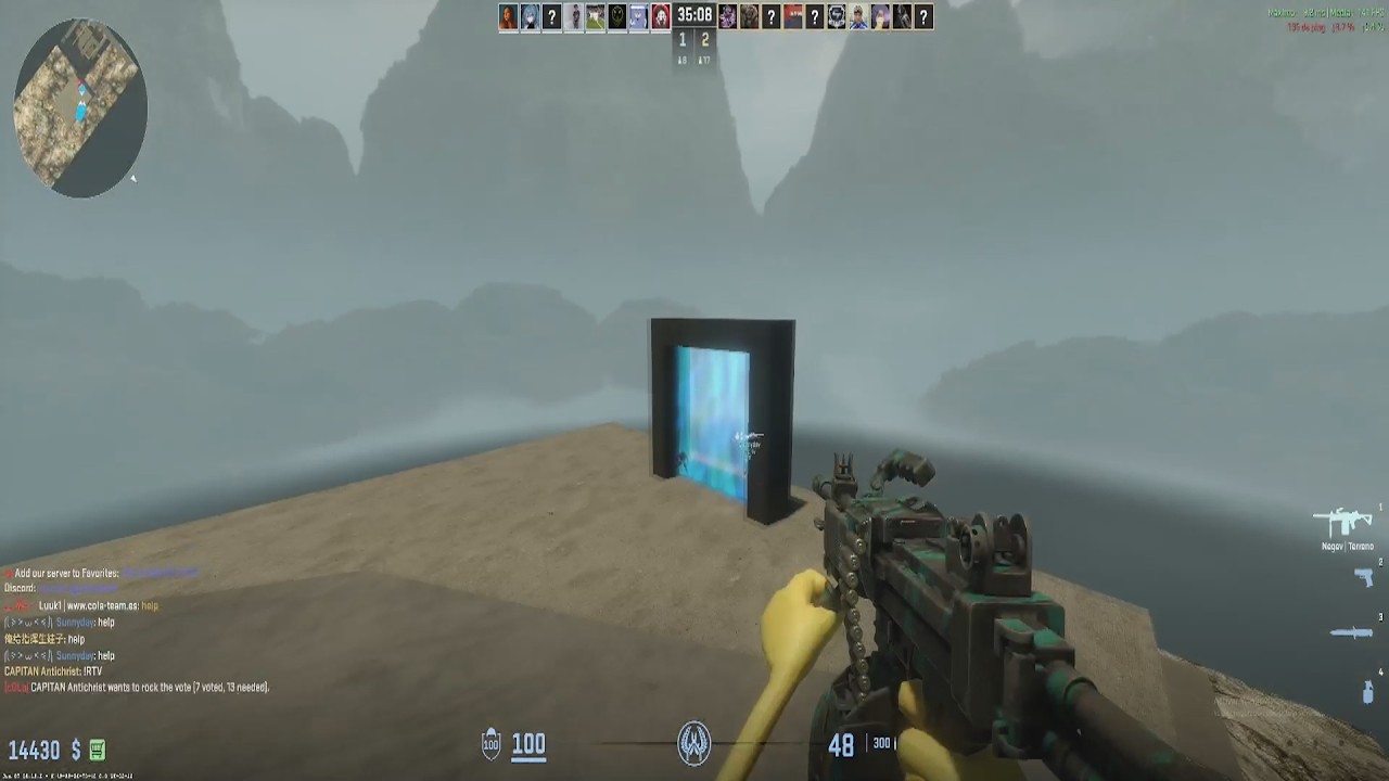CS2 ZOMBIE ESCAPE ze ALIEN Mountain Escape p3 исправление | Katlost #csgo #cs2 #zombiescape
