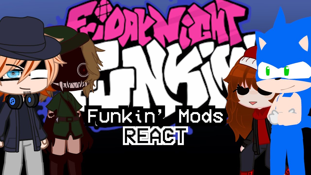 Friday Night Funkin Mod Characters Reacts || Gacha Club || FNF || Part 5