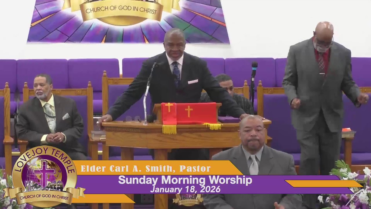 LoveJoy Temple COGIC - 01/18/26