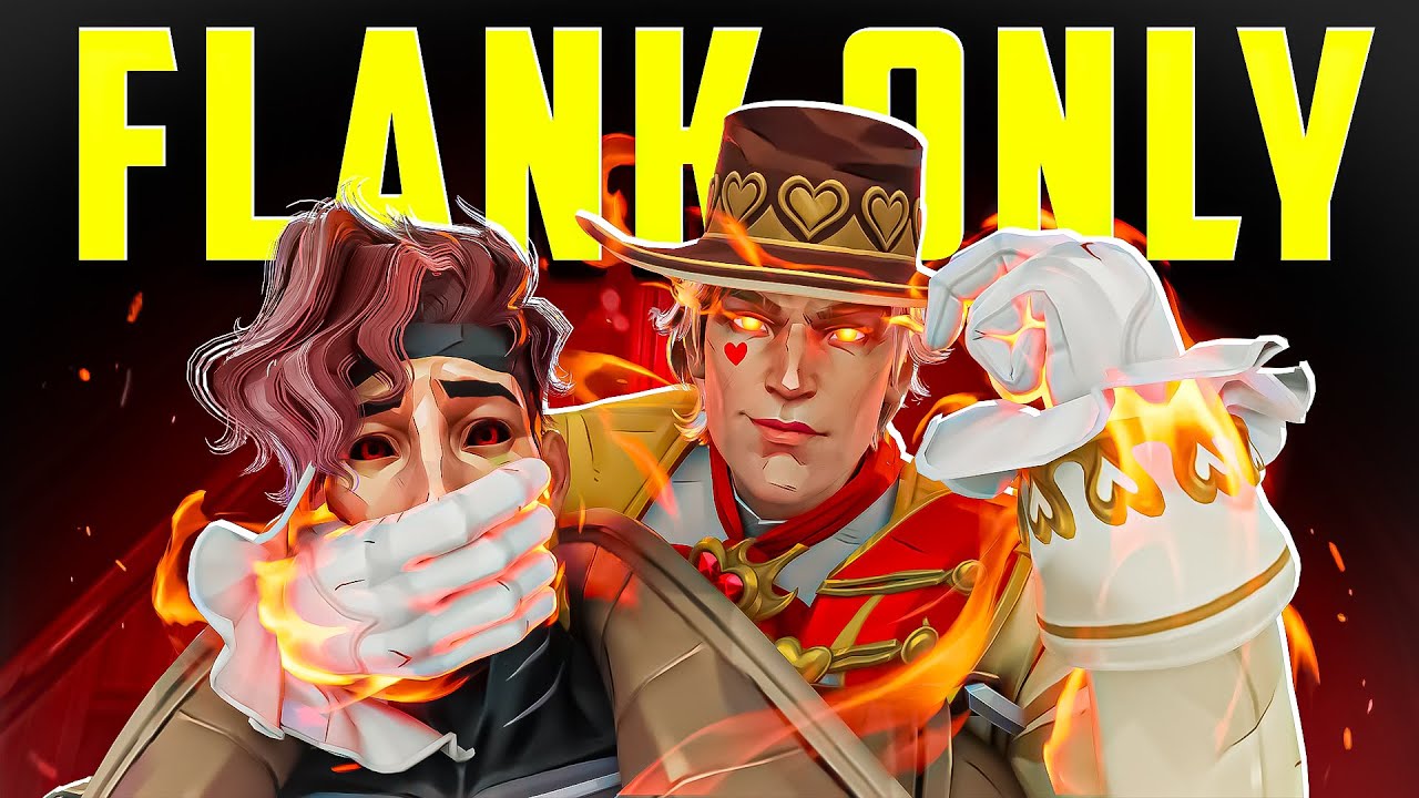 i tried ONLY flanking on human torch in TOP 500… (GETS TOXIC)