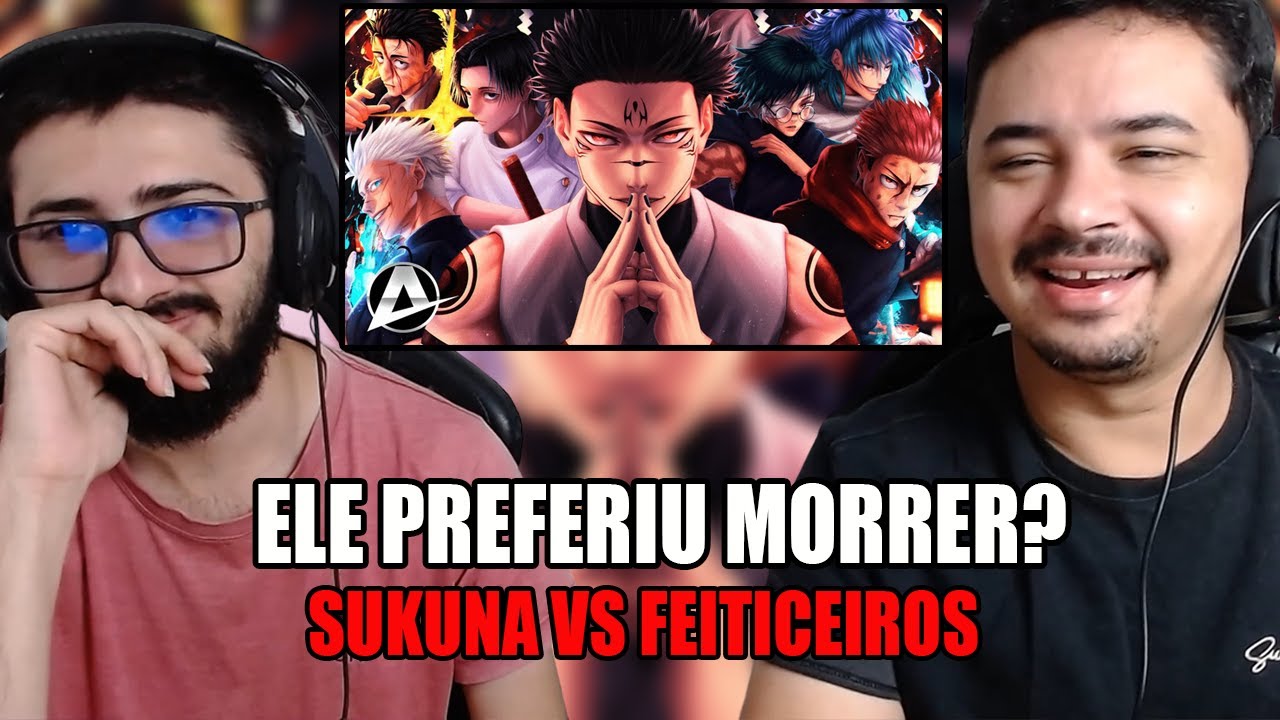 ♪ SHINJUKU | Sukuna Vs Feiticeiros | AniRap | Periódico REACT