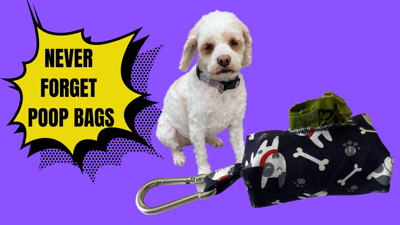 EASY TO SEW DOG POOP BAG HOLDER