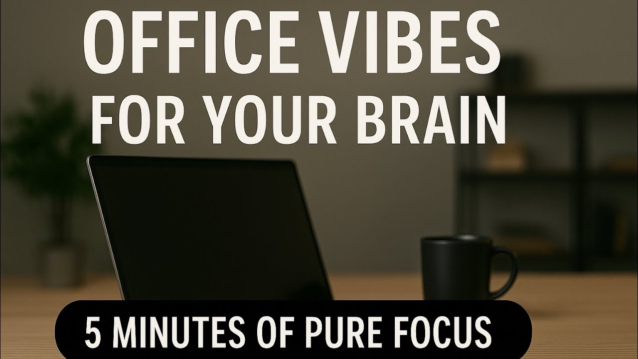 Typing Sounds & Office Noise for Concentration | 5 Minutes