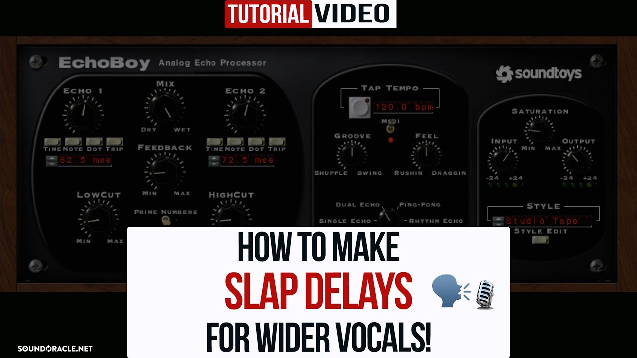 How To Make Slap Delays For Wider Vocals! │ SoundOracle.net