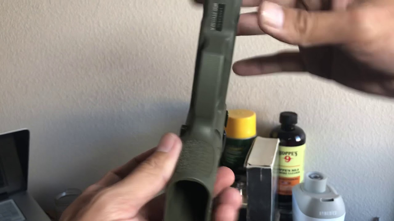 Taurus G2C, G2S, and similar. Magazine release button change