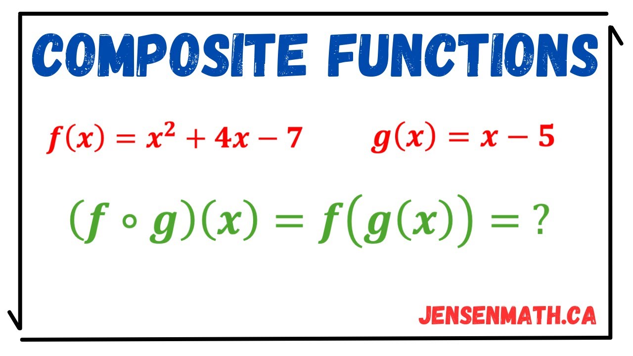 Composite Functions (full lesson) | Advanced Functions | jensenmath.ca