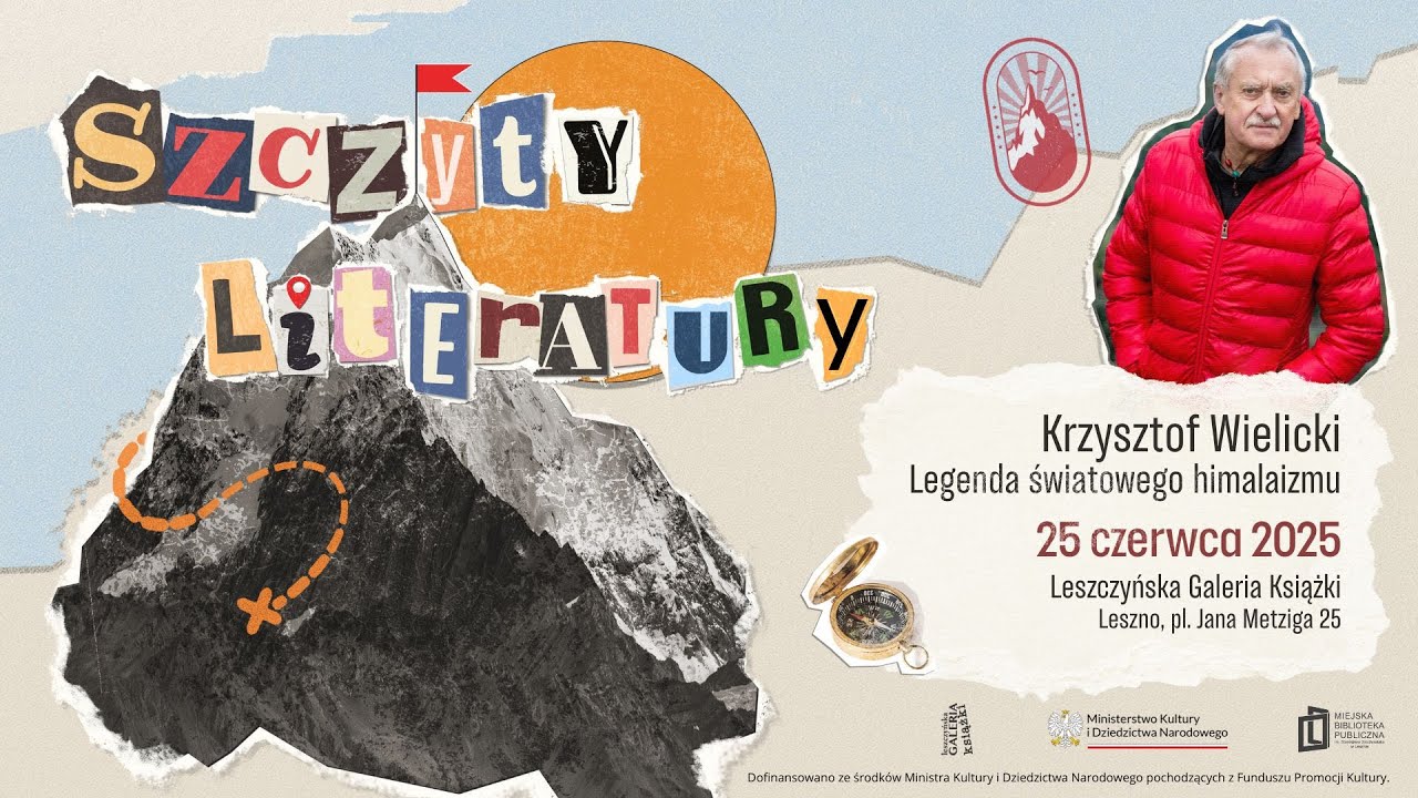 Krzysztof Wielicki – legenda światowego himalaizmu w Lesznie | Szczyty Literatury