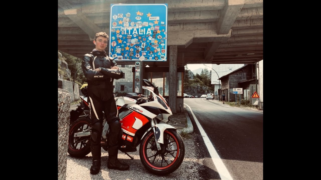 Summer trip to Italy- 1800km on Derbi GPR 125 (2 stroke) in 4 days!