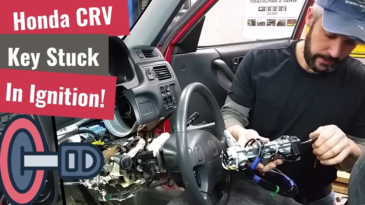Key Stuck In Ignition Won't Turn Off - Honda CRV