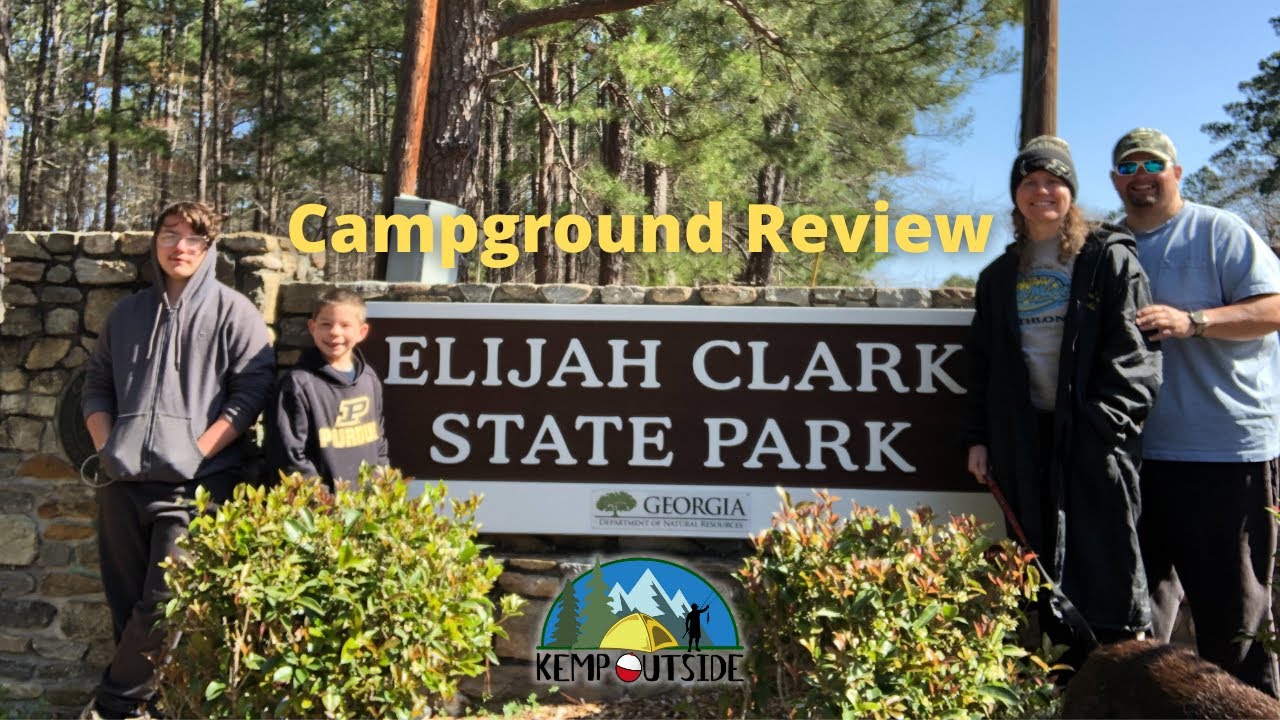 Elijah Clark State Park Campground Review | Camping in Georgia on Clarks Hill Lake
