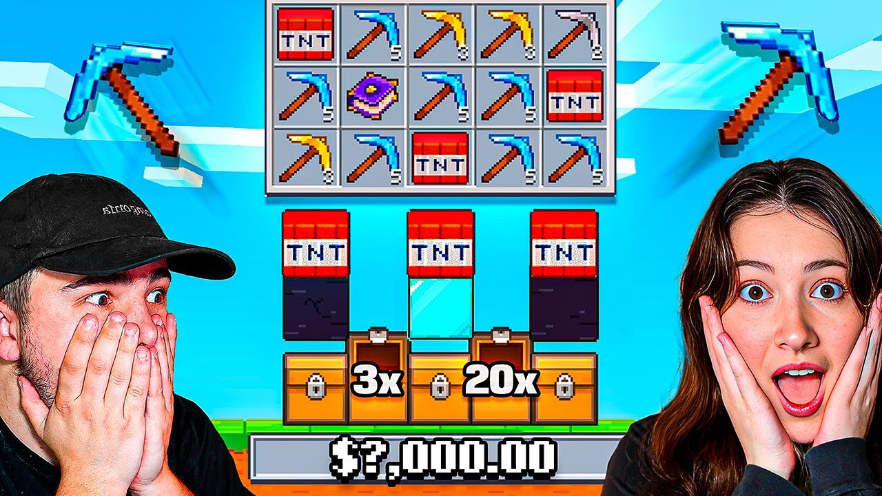 We Spent $10,000 on the MINECRAFT Slot...