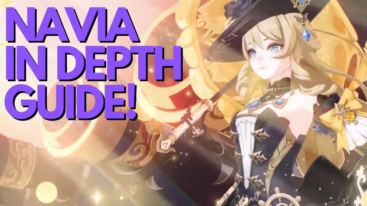 INSANE GEO DAMAGE! IN DEPTH NAVIA GUIDE | Genshin Impact
