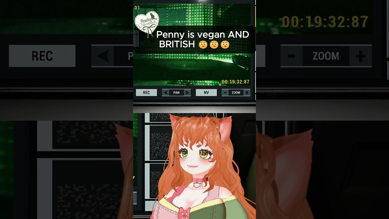Penny is vegan + BRITISH 🤨#vtuber #vtuberen #phasmophobia #foryoupage #envtuber #foryou #vtuberclips