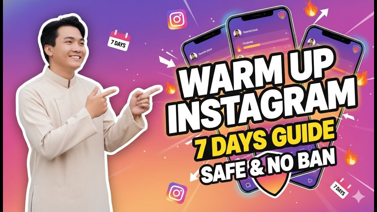 7 Days Guild Tutorial - How To Warm Up Instagram Accounts For Outreach
