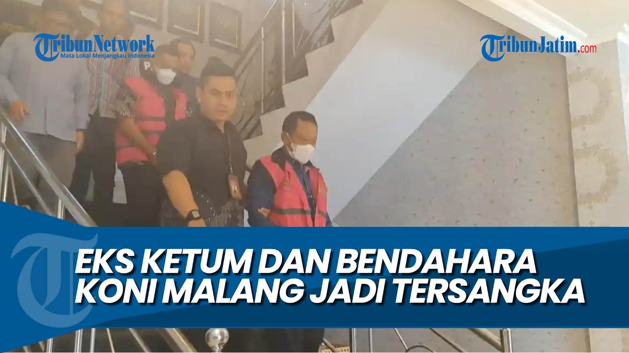 JADI TERSANGKA, Eks Ketum dan Bendahara KONI Malang dalam Kasus Dugaan Korupsi Dana Hibah