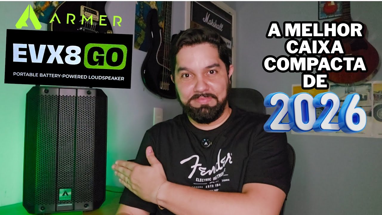 REVIEW CAIXA COMPACTA EVX8GO ARMER 