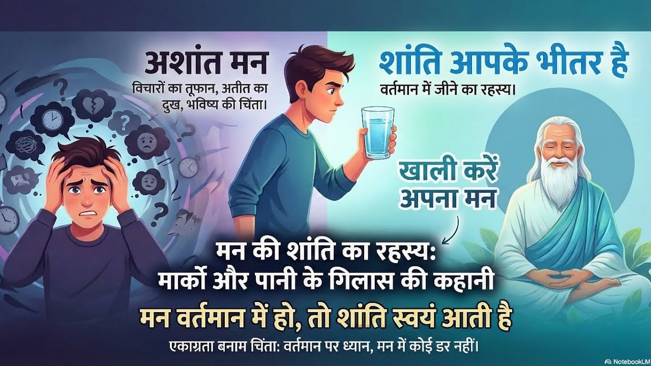 मन की शांति का मार्ग: वर्तमान का महत्व