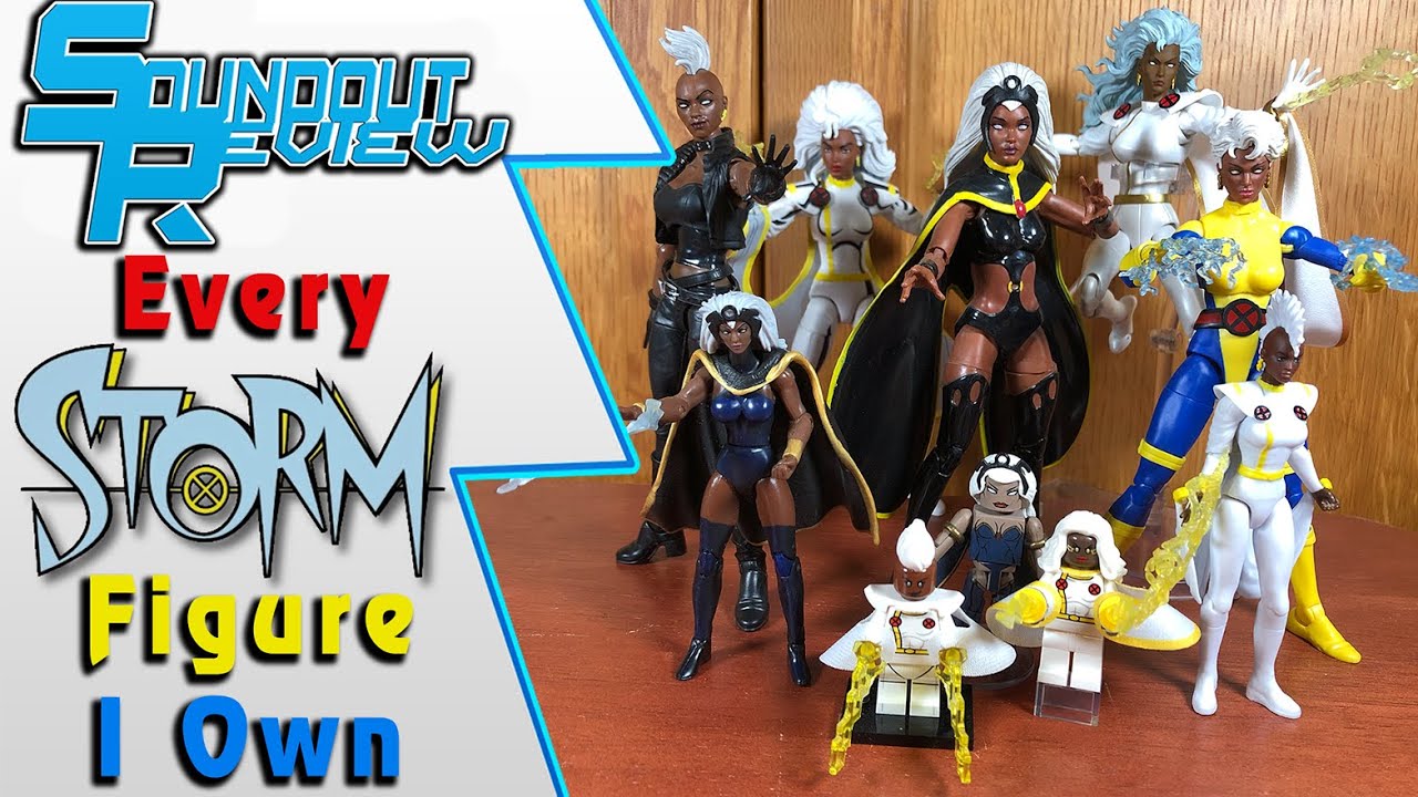 Every Storm Action Figure I Own! (Marvel Legends, X-Men, ToyBiz, LEGO, MAFEX & More!) [Soundout12]