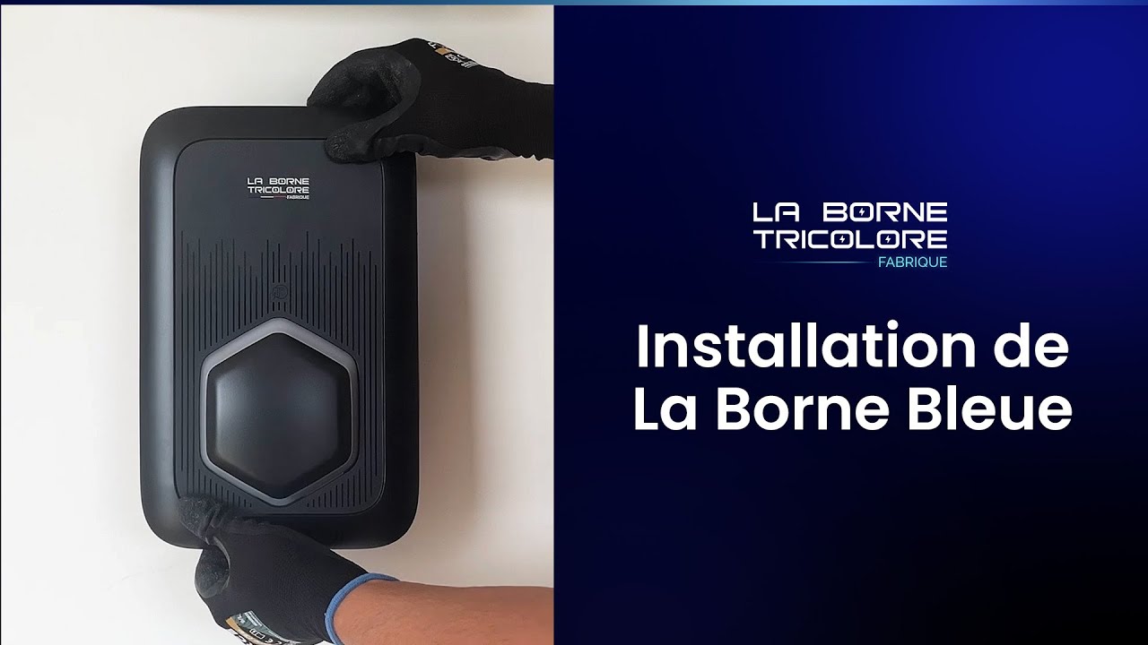 Installation de La Borne Bleue