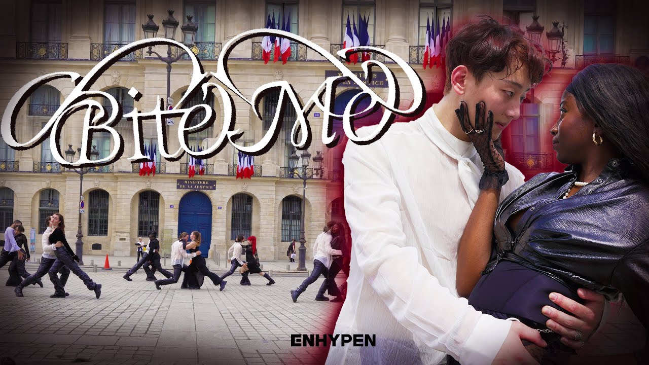 [KPOP IN PUBLIC PARIS] ENHYPEN (엔하이픈) 'Bite Me' Dance Cover & Choreography by Young Nation Dance