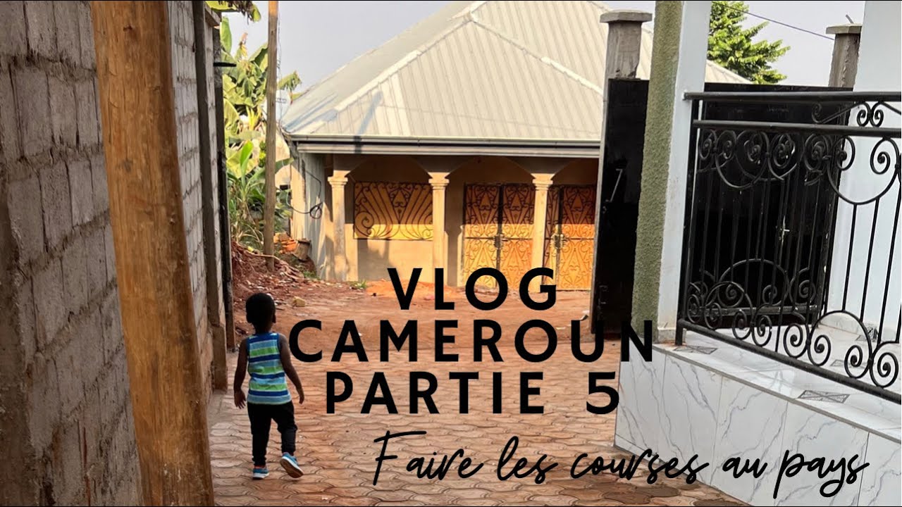 Vlog Cameroun Partie 5: Faire ses courses au Cameroun, quel budget?