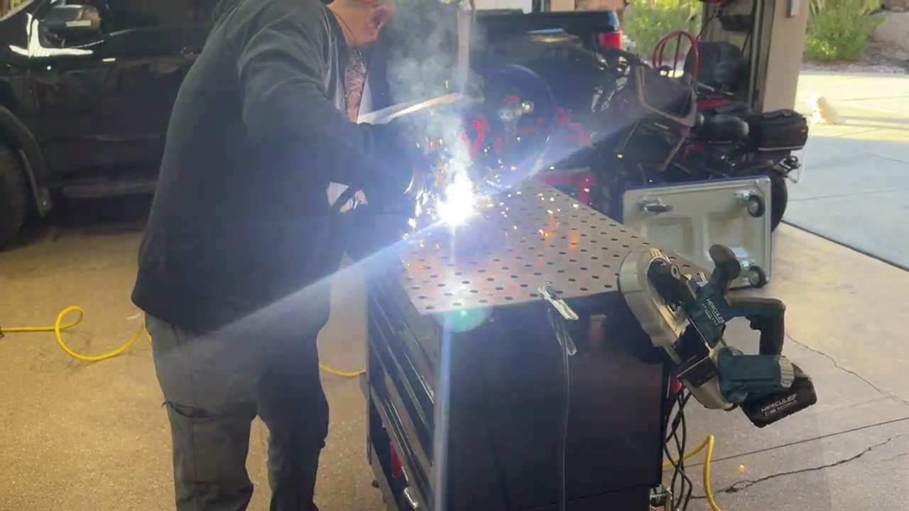 Berger 135MP Multiprocess Welder from @harborfreight 