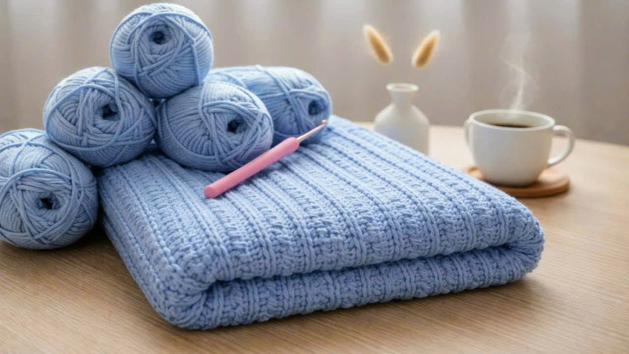 MUST-TRY RIDGE & LACE CROCHET STITCH 😍 SIMPLE, TEXTURED & SO VERSATILE!