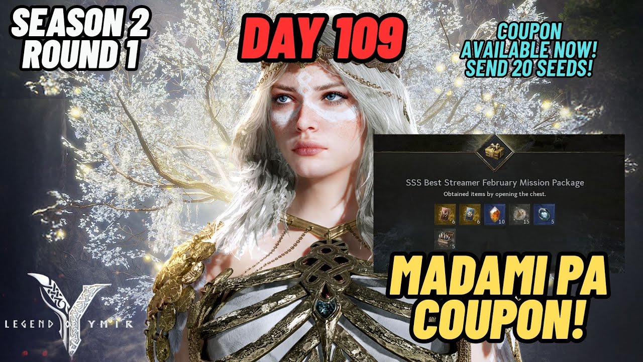 🔴LEGEND OF YMIR | R3 | DAY 109 | G MORNING GRIND NA!