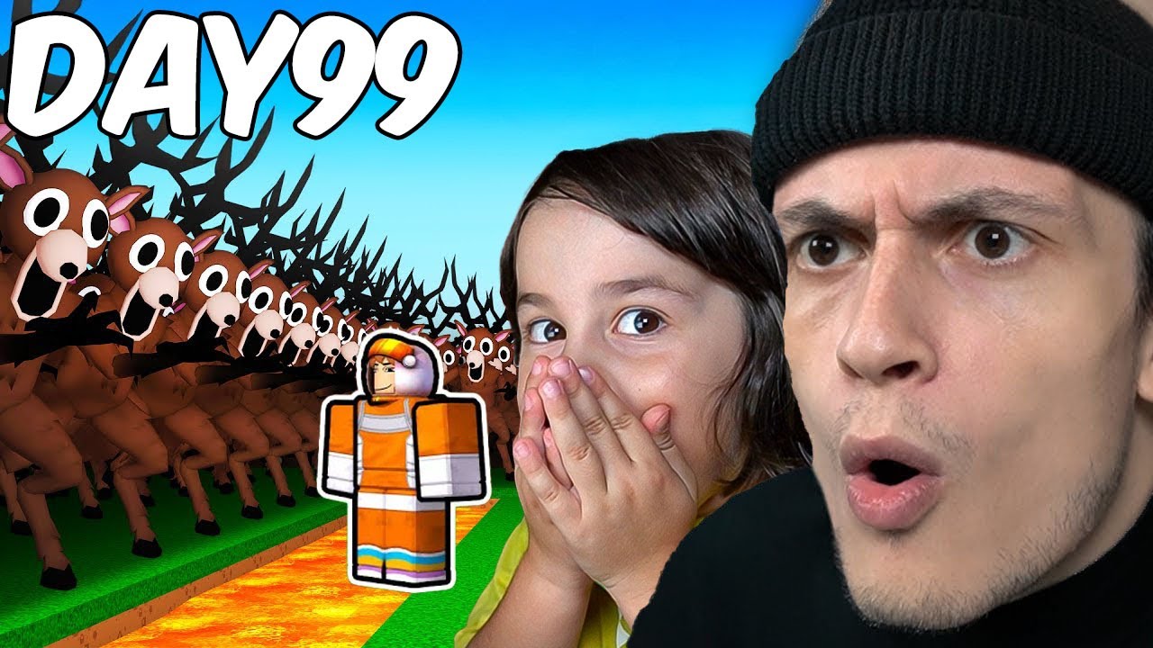 გადარჩი საშიშ ტყეში 99 ღამე !! Roblox
