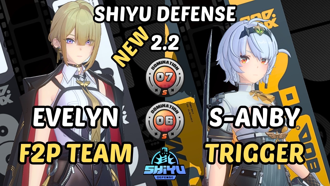 M0W0 Evelyn Lucy Pulchra F2P Team x Anby Trigger ZZZ | NEW Shiyu Defense 6-7 | Zenless Zone Zero 2.2