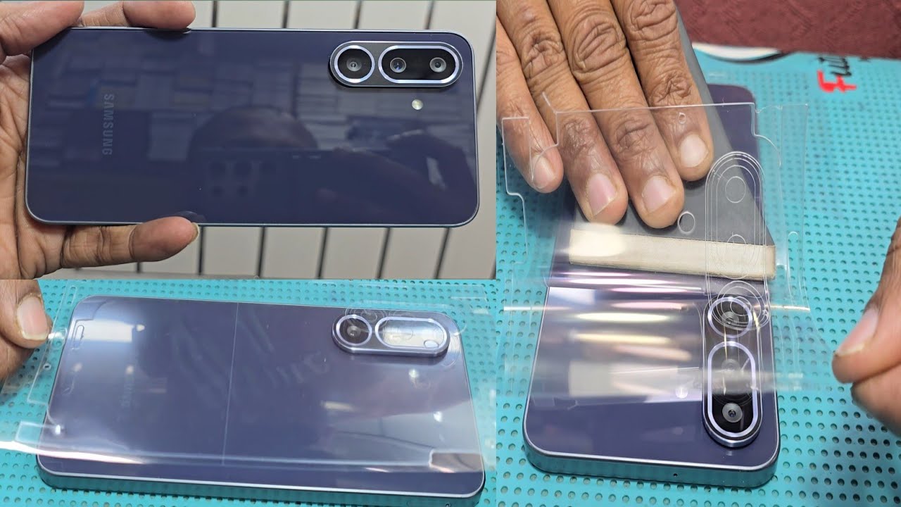 Samsung M56 Back Glass Guard Full Body Protection || Galaxy M56 Back Membrane || #video #shortsvideo