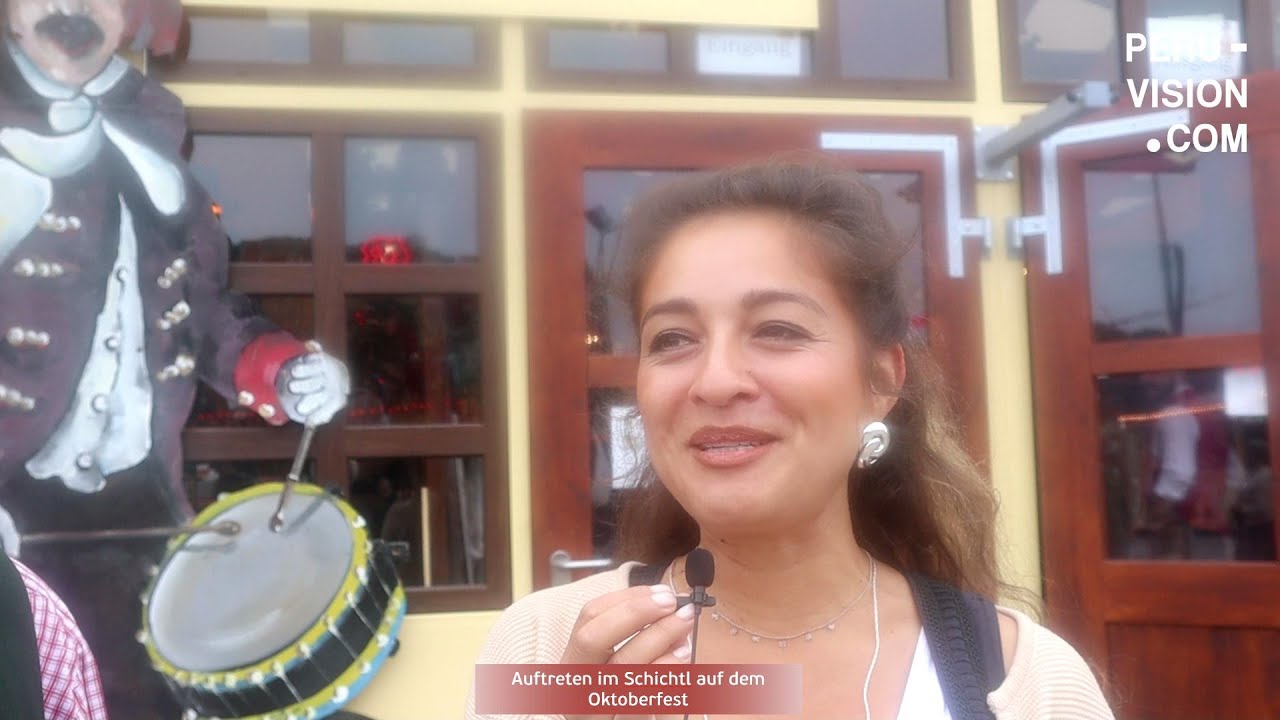 Duo Larisa und Klaus Bacher auf dem Oktoberfest