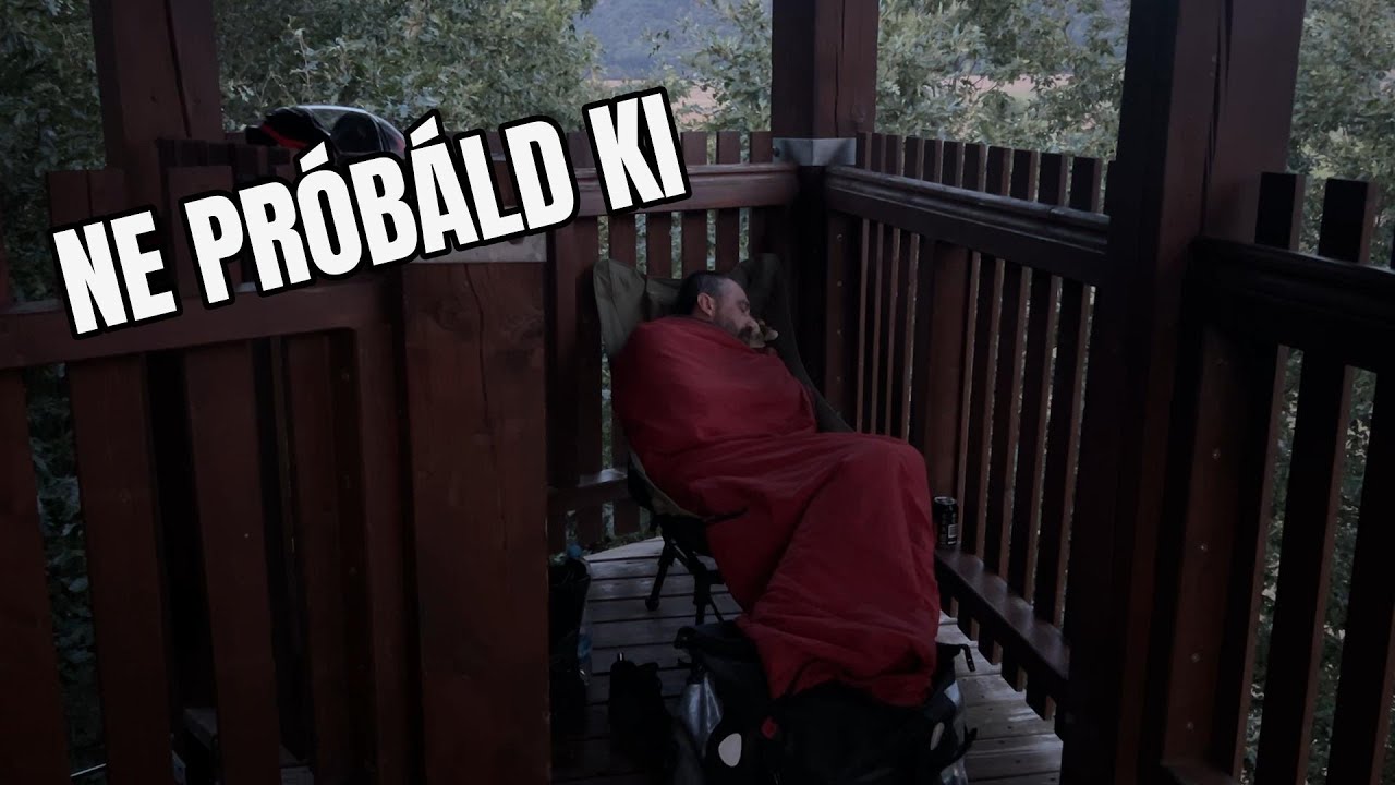 SZÉKBEN ÜLVE aludtam egy KILÁTÓBAN -- feat. TÓDOR