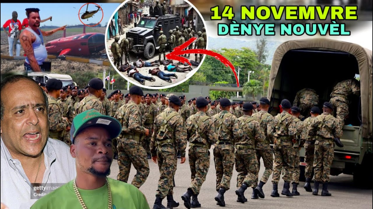 se konfime lanmo 100 jou solda dominiken aprè elikotè kraze apaid fache men video a