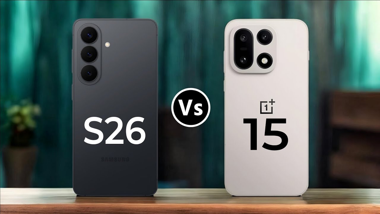 Samsung Galaxy S26 Vs OnePlus 15 || Which One is Better?