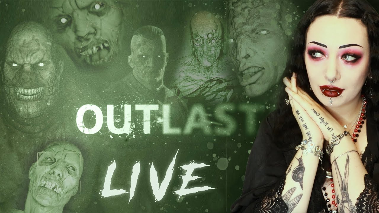 PLAYING OUTLAST LIVE! Get ready to scream! | TOXIC TEARS LIVE