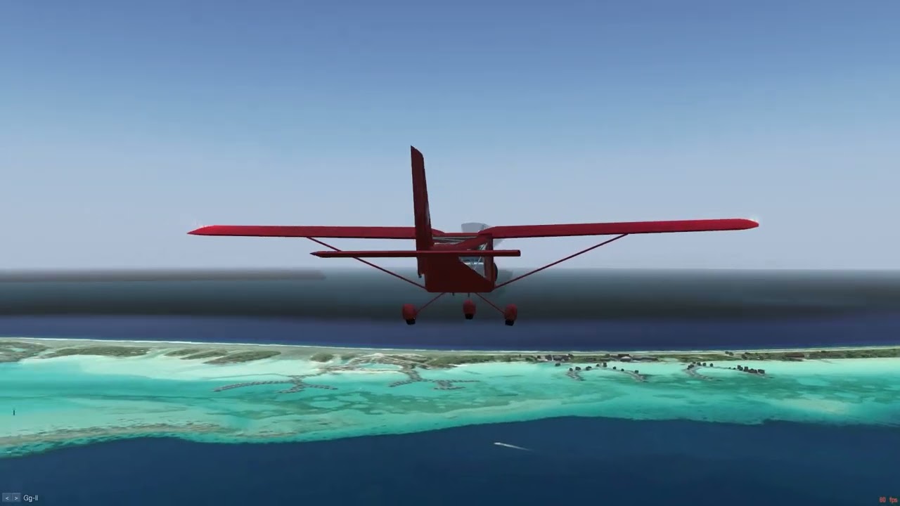 FlightGear 2020.4.0 sur Linux Mageia, Bora Bora 2025 12 21 16 30 21