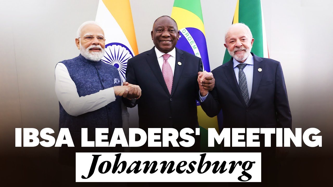 LIVE: PM Modi participates in the IBSA Leaders&rsquo; Meeting at Johannesburg, South Africa